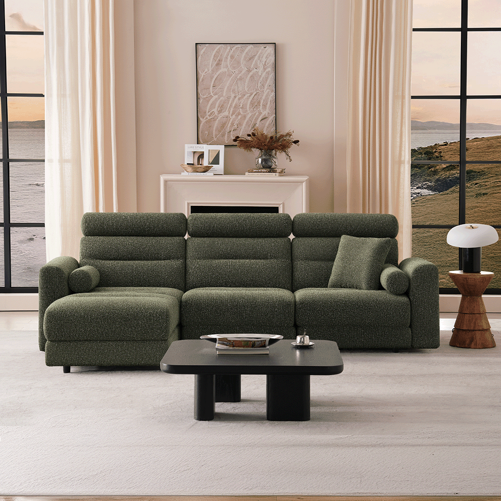 3 Seater with 1 Ottoman Modular Sofa
