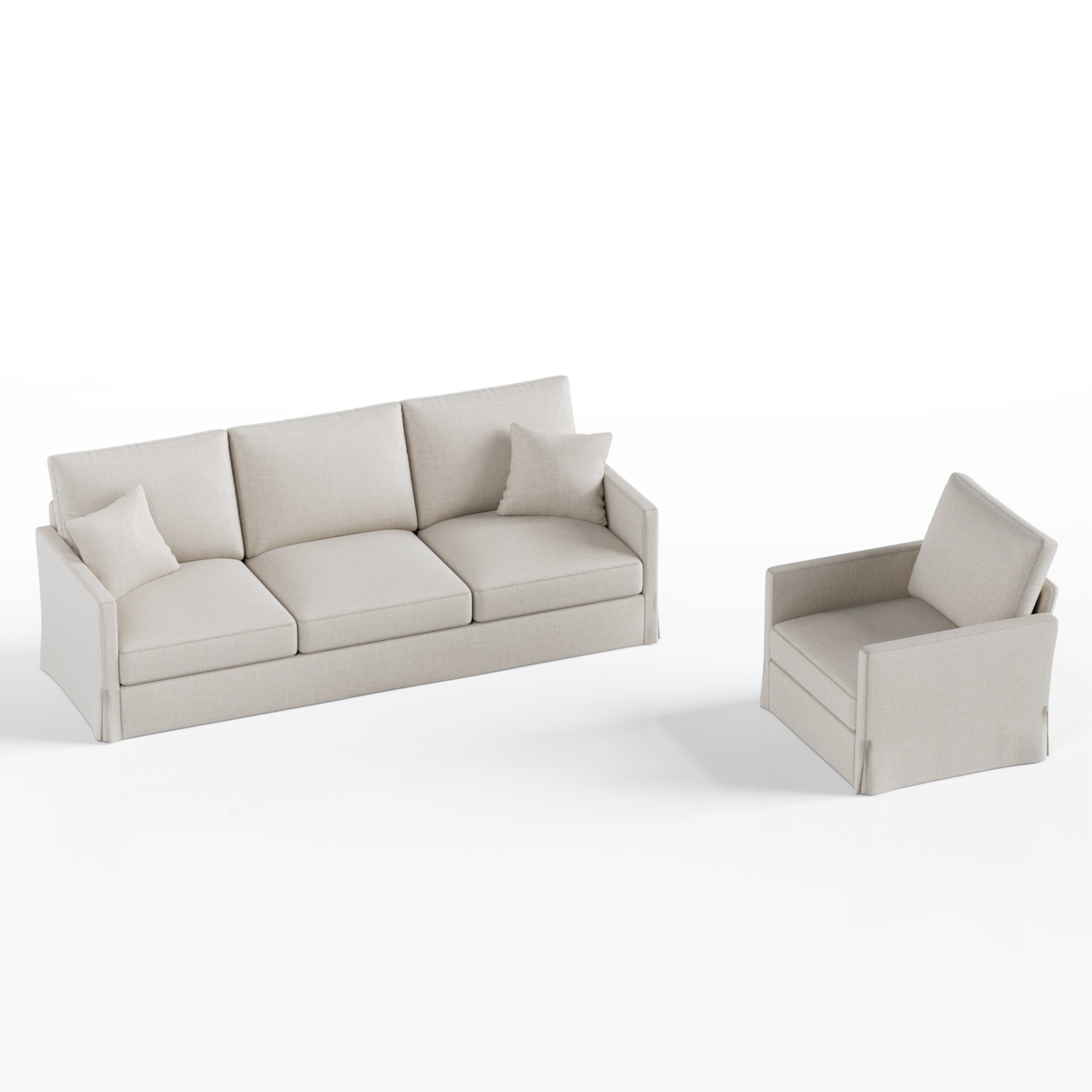 DiamonCloud C 1+3 Set 4 Seater