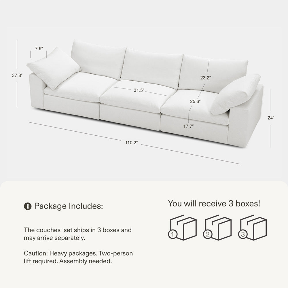 DiamonCloud D 3 Seater