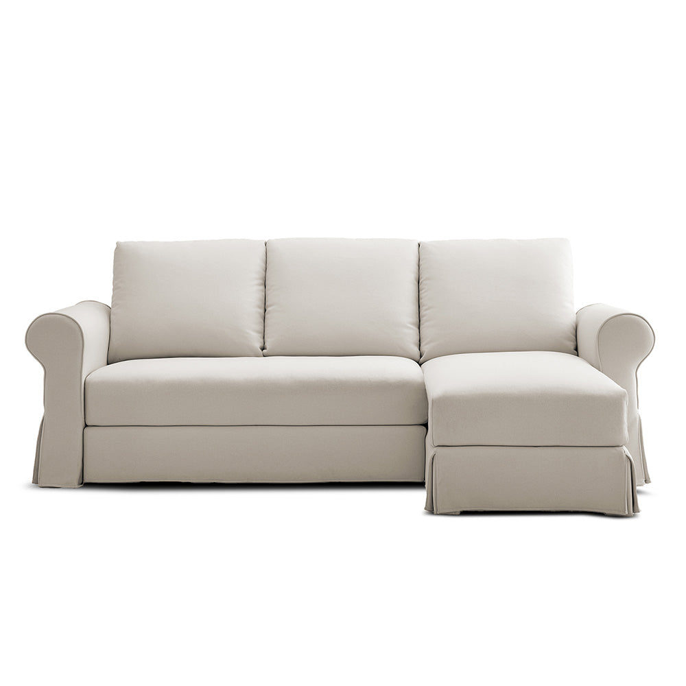 3 Seater L-Shape Sofa(Curved Armrest)