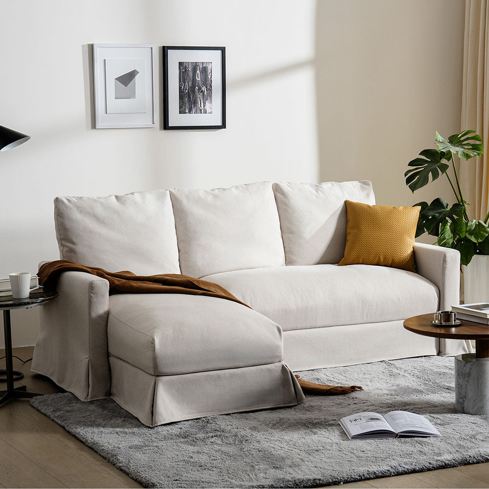 3 Seater L-Shape sofa(Narrow Armrest)