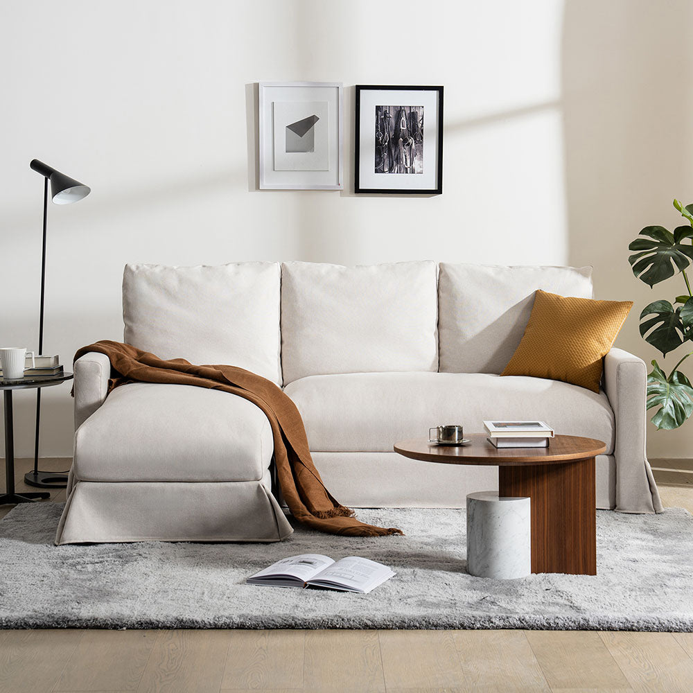 3 Seater L-Shape sofa(Narrow Armrest)