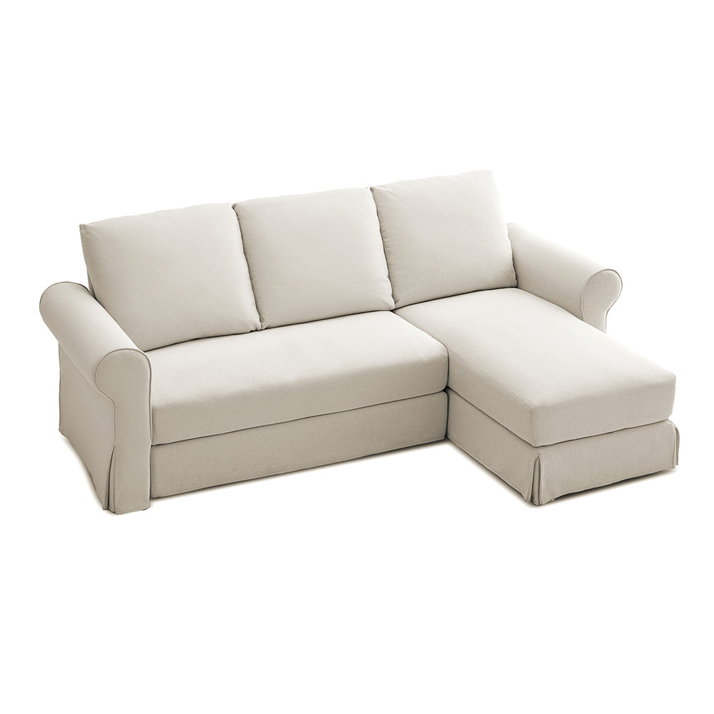 3 Seater L-Shape Sofa(Curved Armrest)