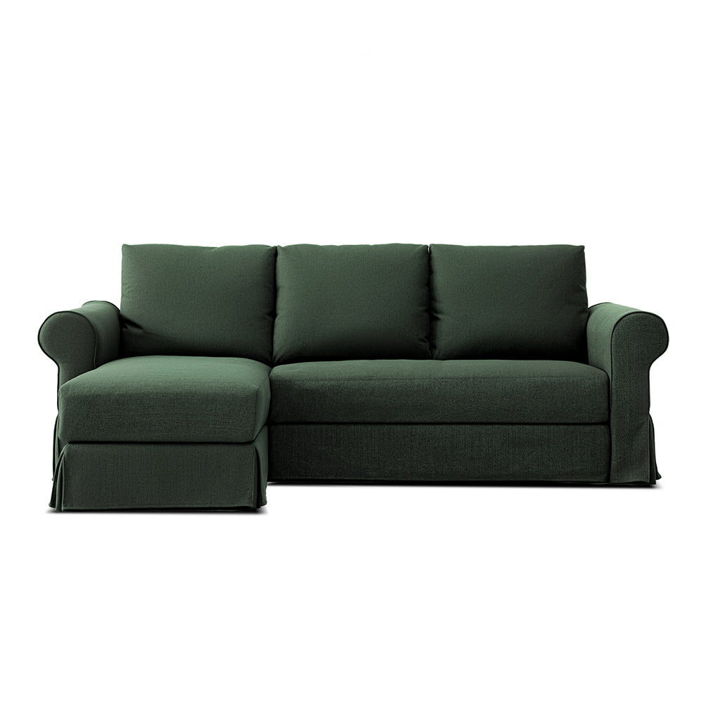 3 Seater L-Shape Sofa(Curved Armrest)