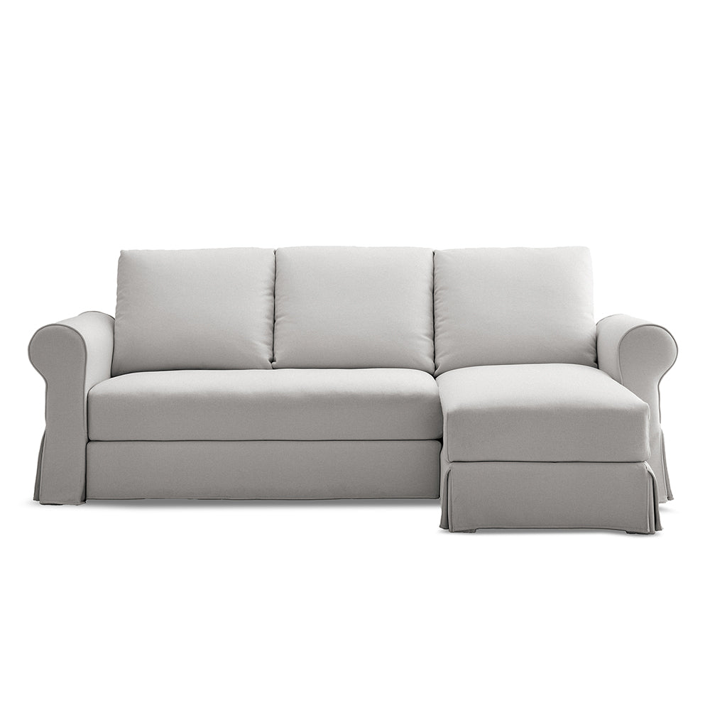 3 Seater L-Shape Sofa(Curved Armrest)