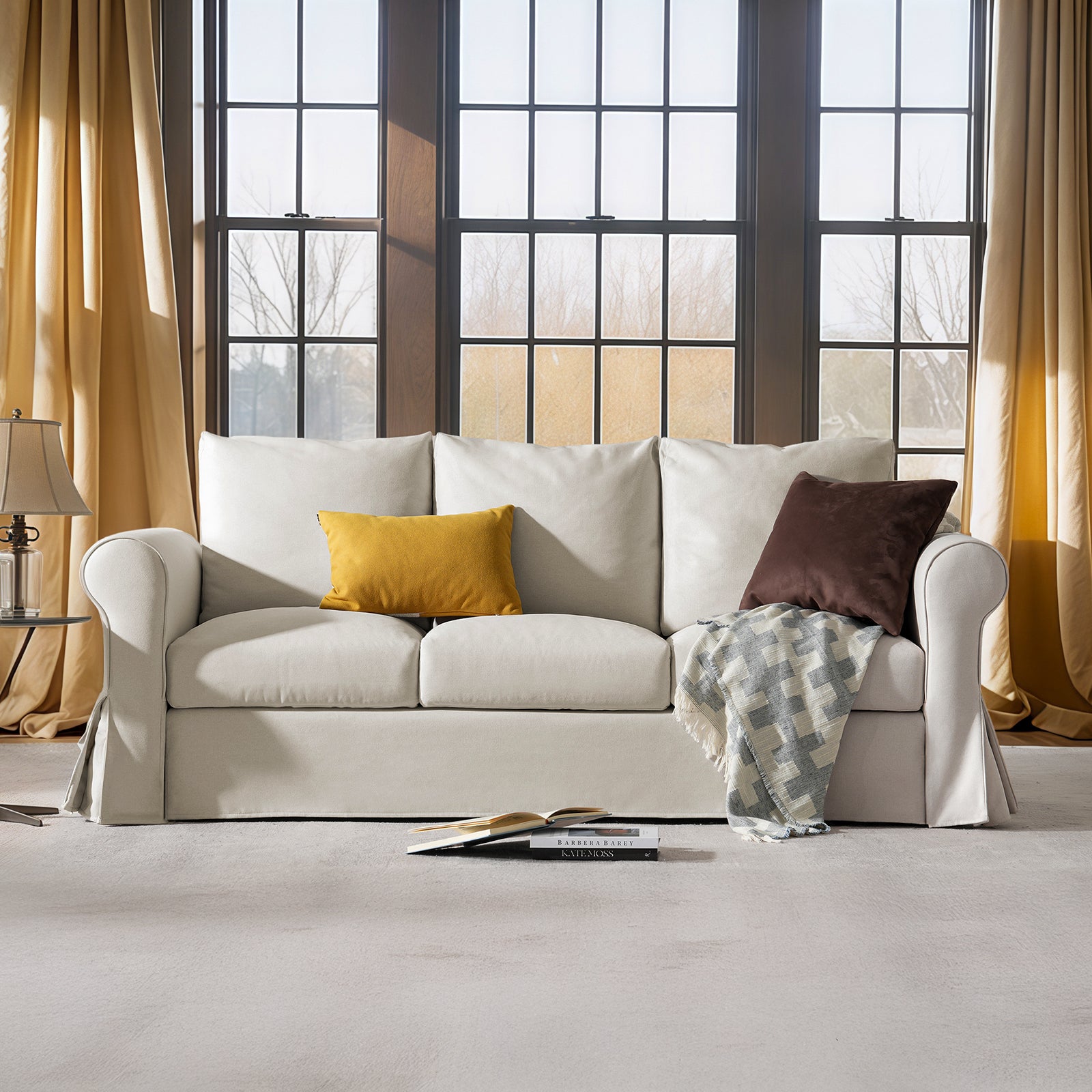 3 Seater Sofa(Curved Armrest)