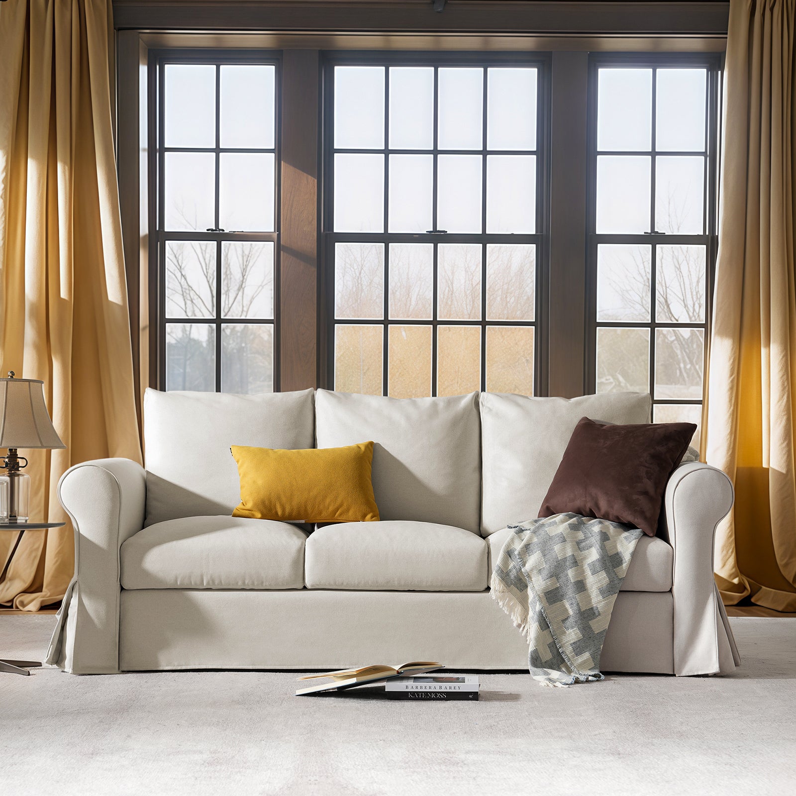 3 Seater Sofa(Curved Armrest)