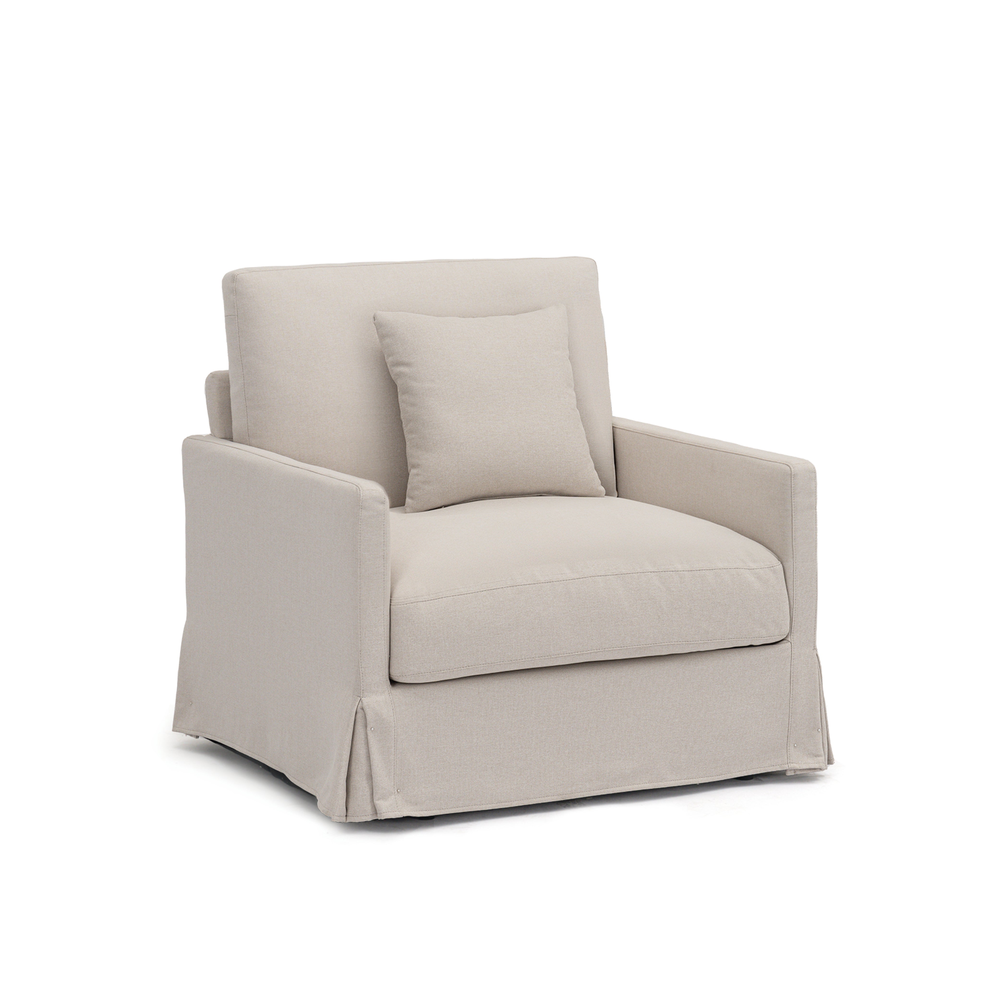 DiamonCloud C Single Seater Sofa with Ottoman