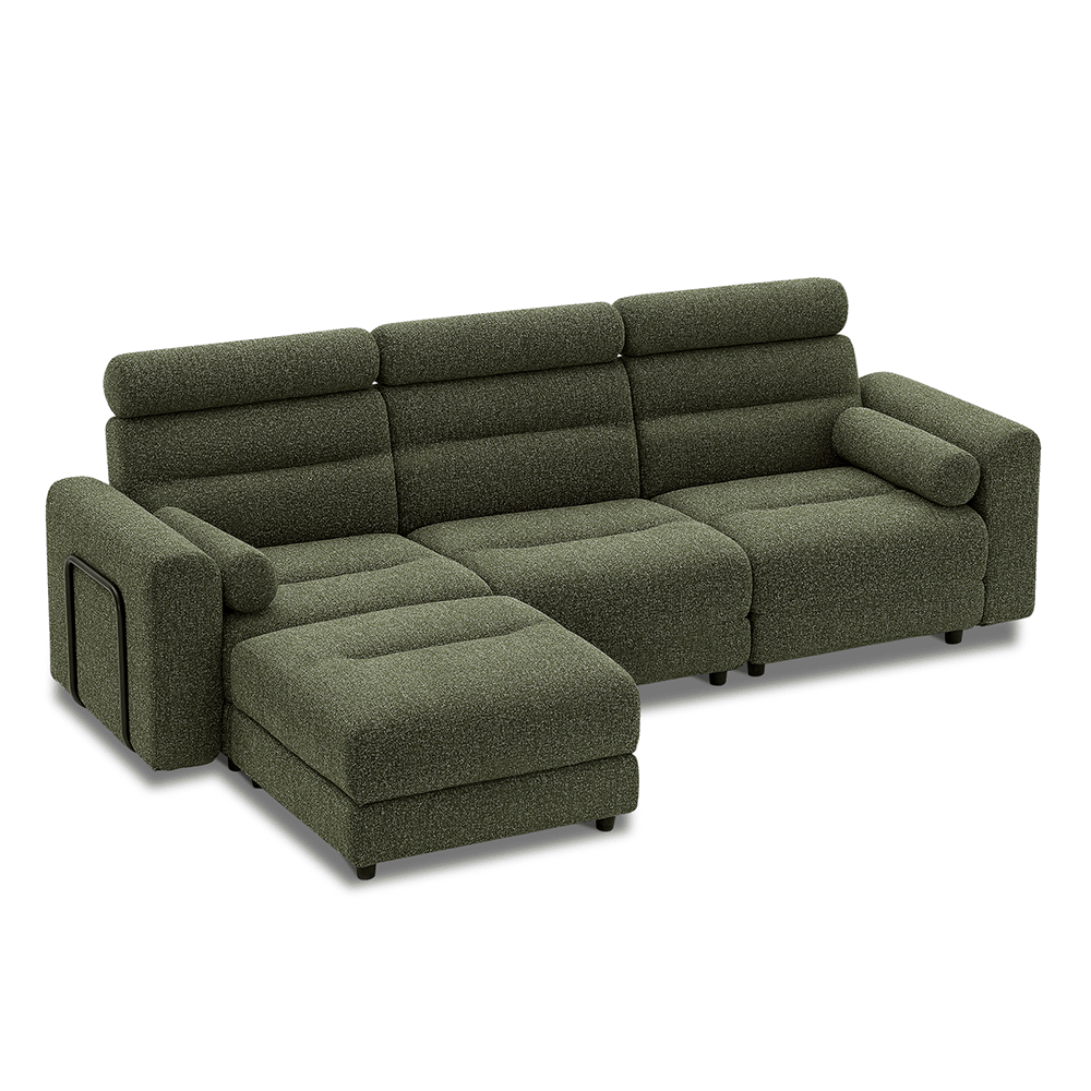 3 Seater with 1 Ottoman Modular Sofa