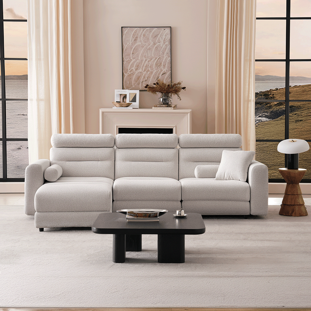 3 Seater with 1 Ottoman Modular Sofa