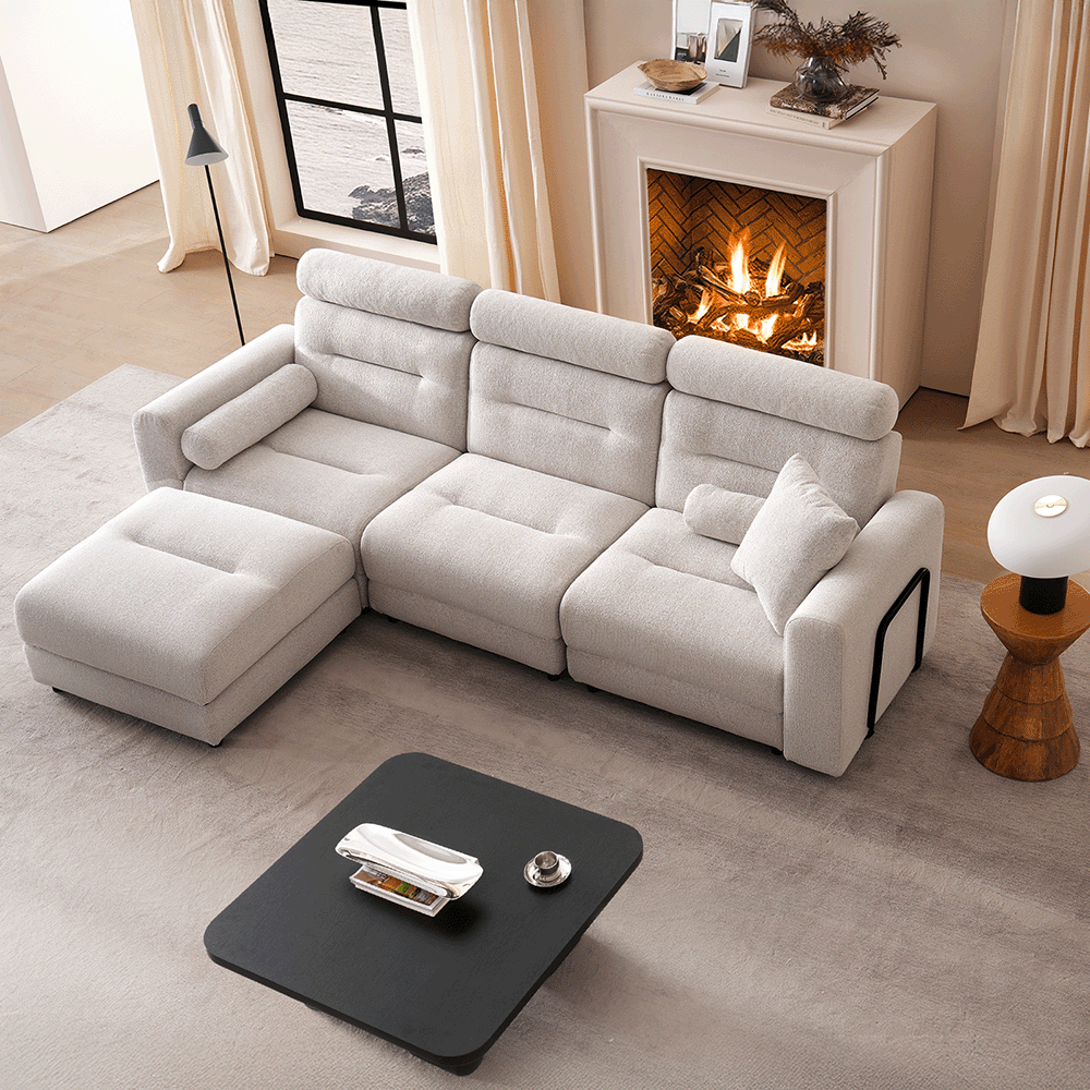 3 Seater with 1 Ottoman Modular Sofa