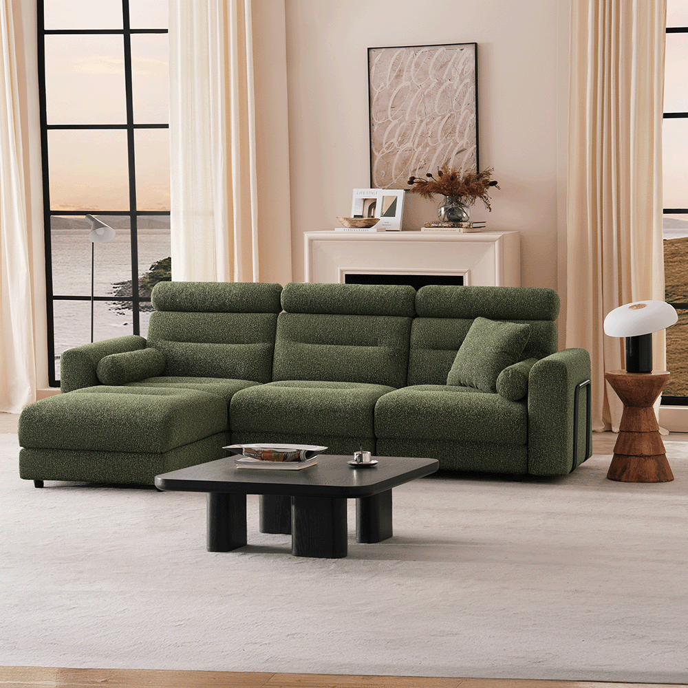 3 Seater with 1 Ottoman Modular Sofa