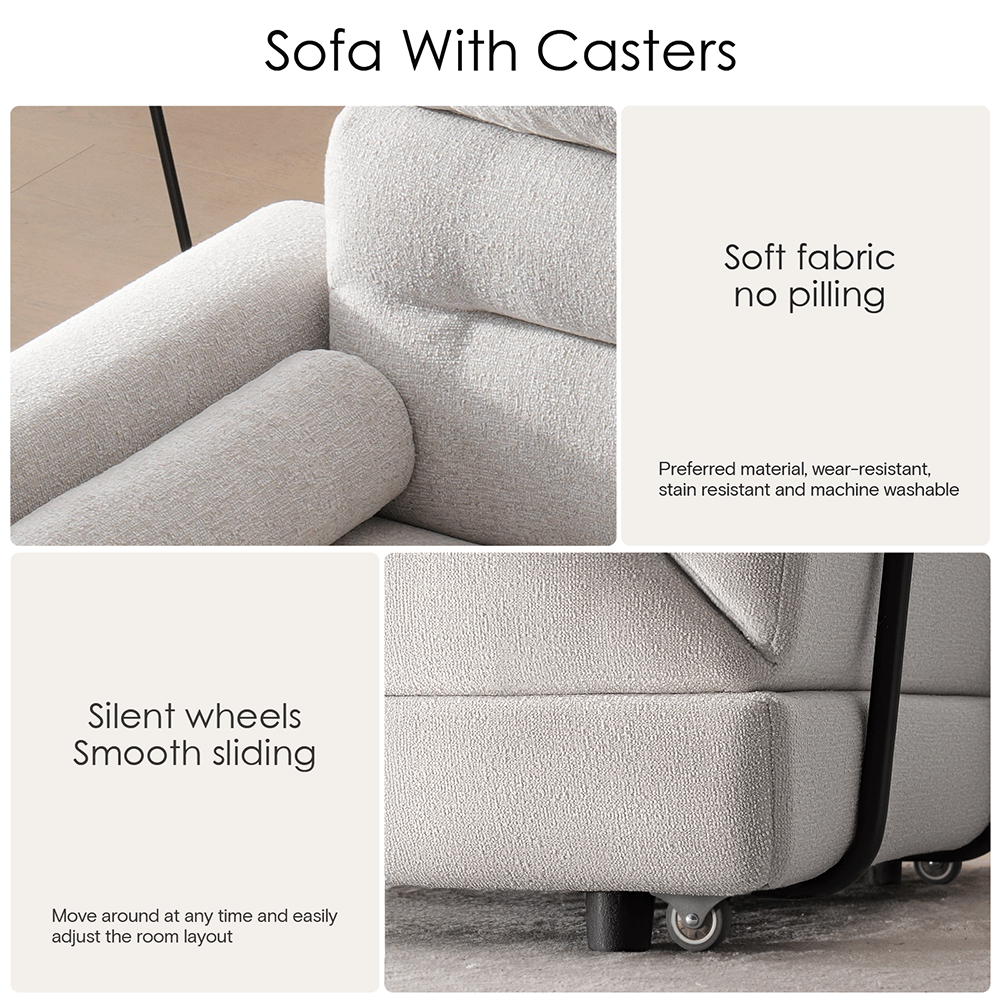 3 Seater with 1 Ottoman Modular Sofa