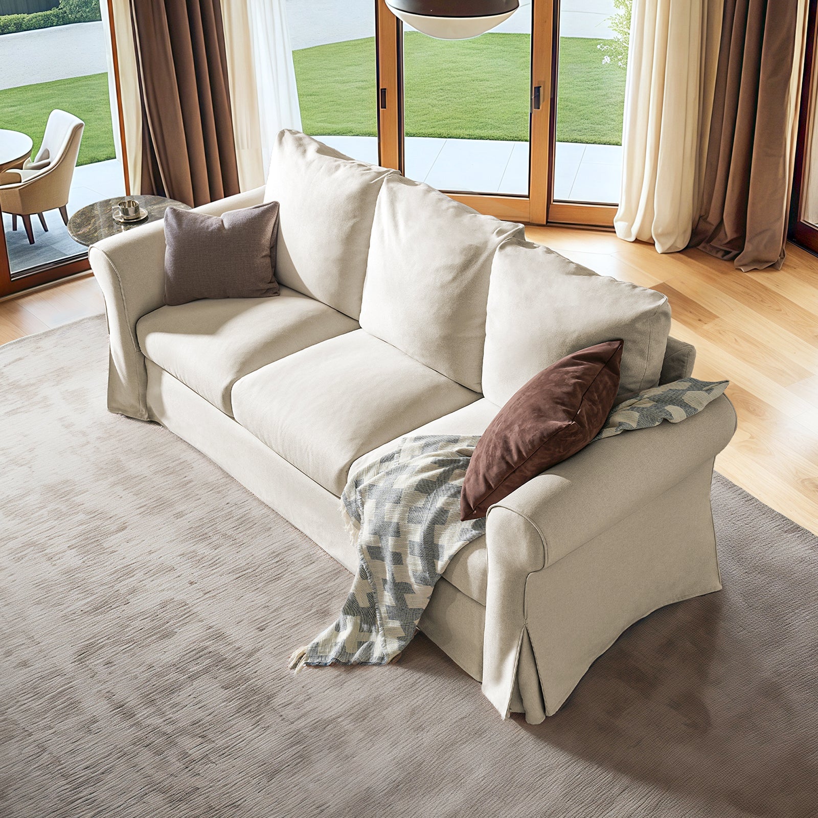 3 Seater Sofa(Curved Armrest)