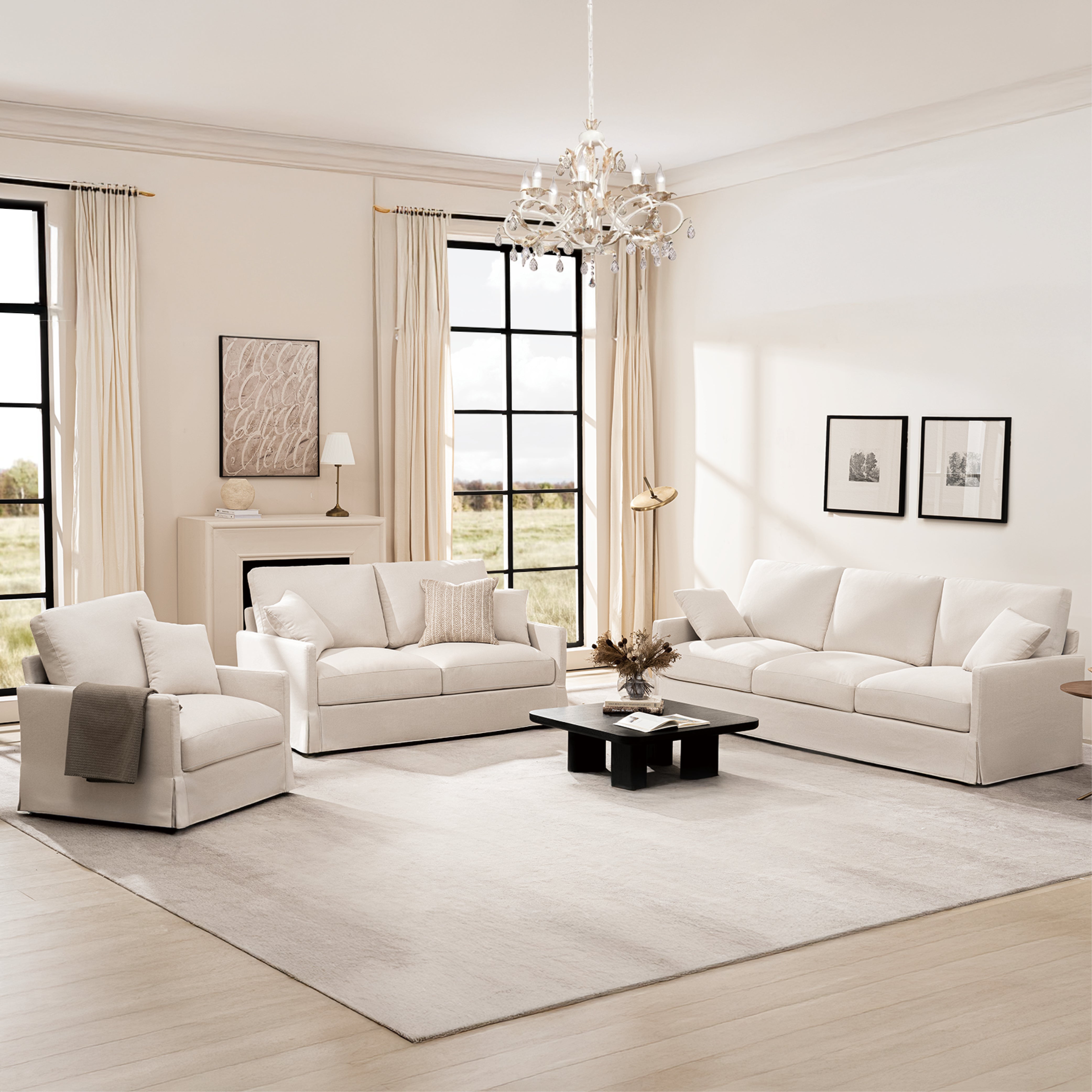 DiamonCloud C 1+2+3 Set 6 Seater