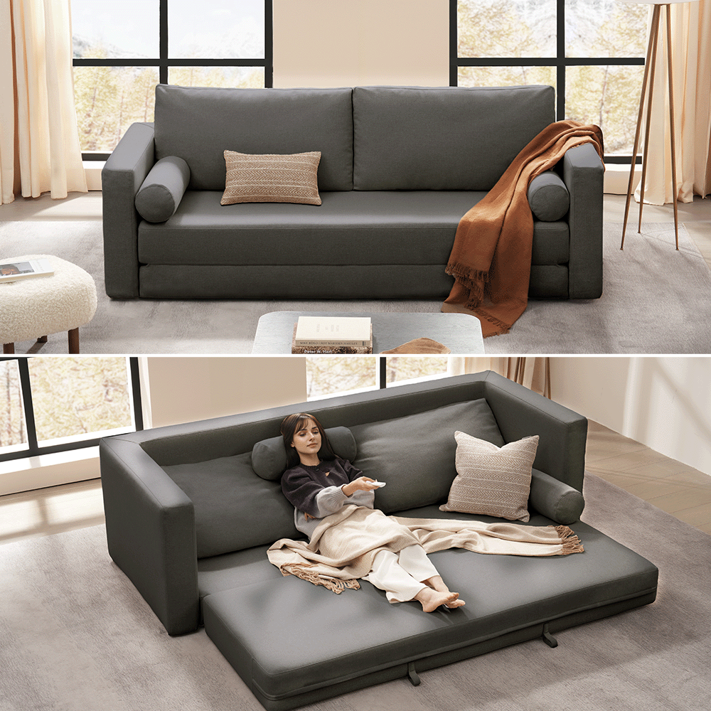 Queen Size 3 Seater Sofa Bed