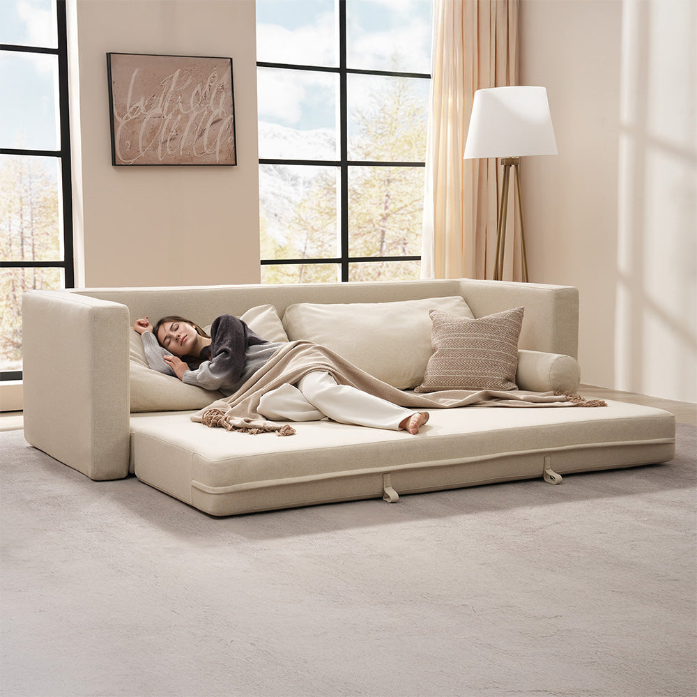 Queen Size 3 Seater Sofa Bed