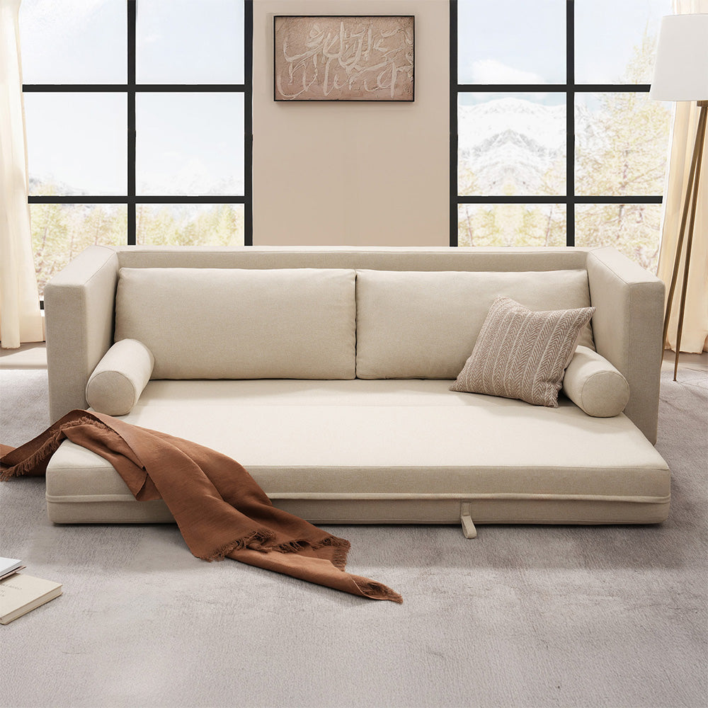 Queen Size 3 Seater Sofa Bed