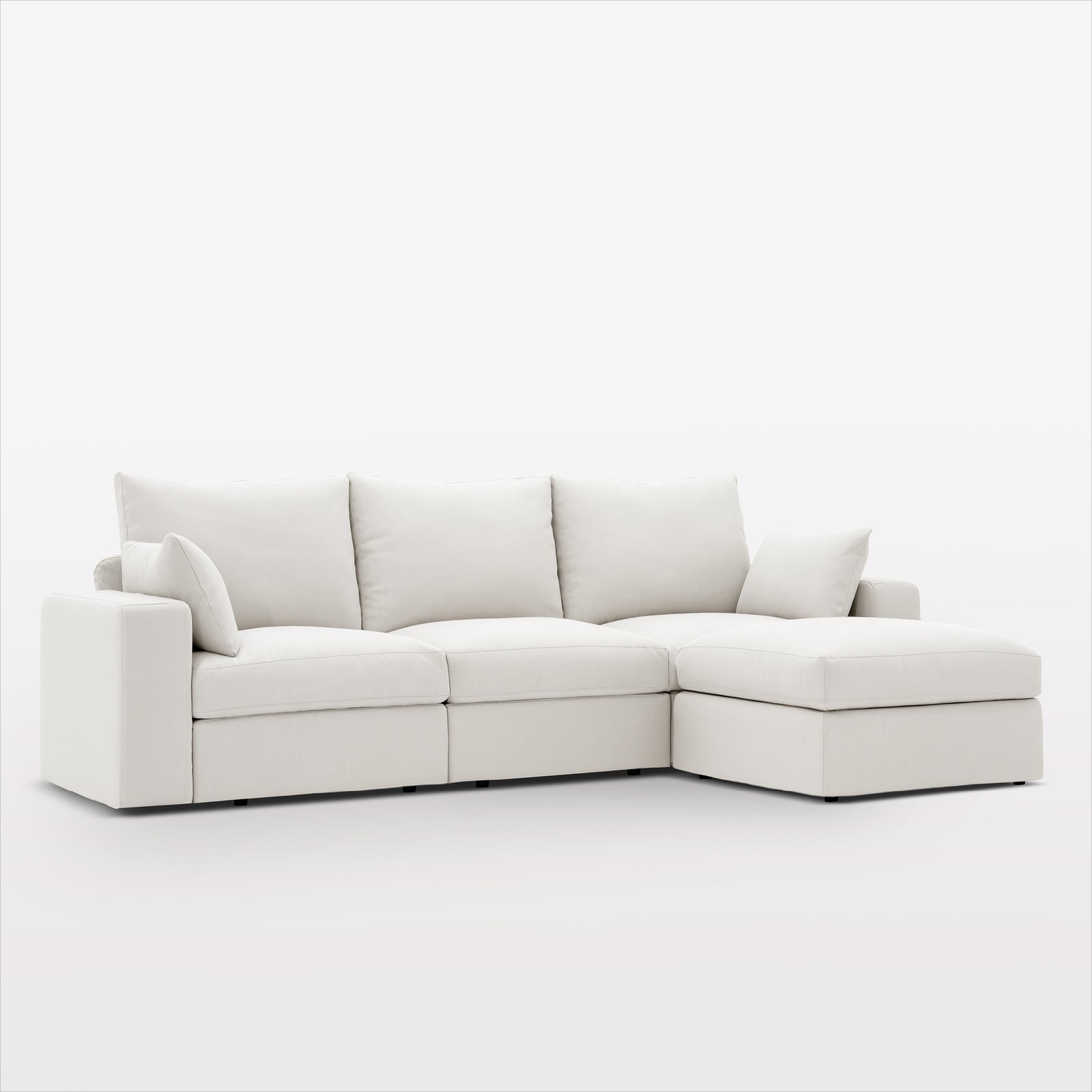 DiamonCloud A  3+1 Set 4 Seater Sofa with Ottoman