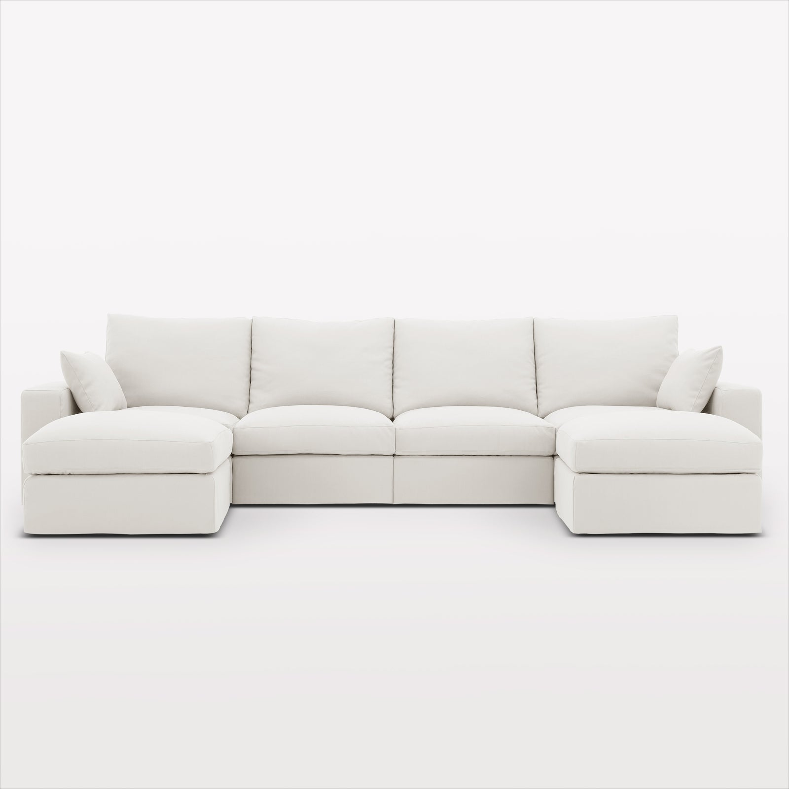 DiamonCloud A  4+2 Set 6 Seater Sofa with Ottomans