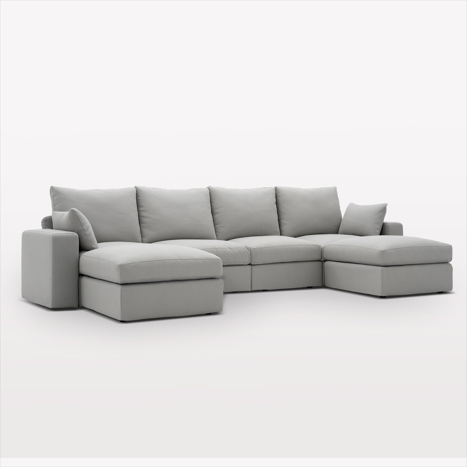 DiamonCloud A 4+2 Set 6 Seater Sofa with Ottomans