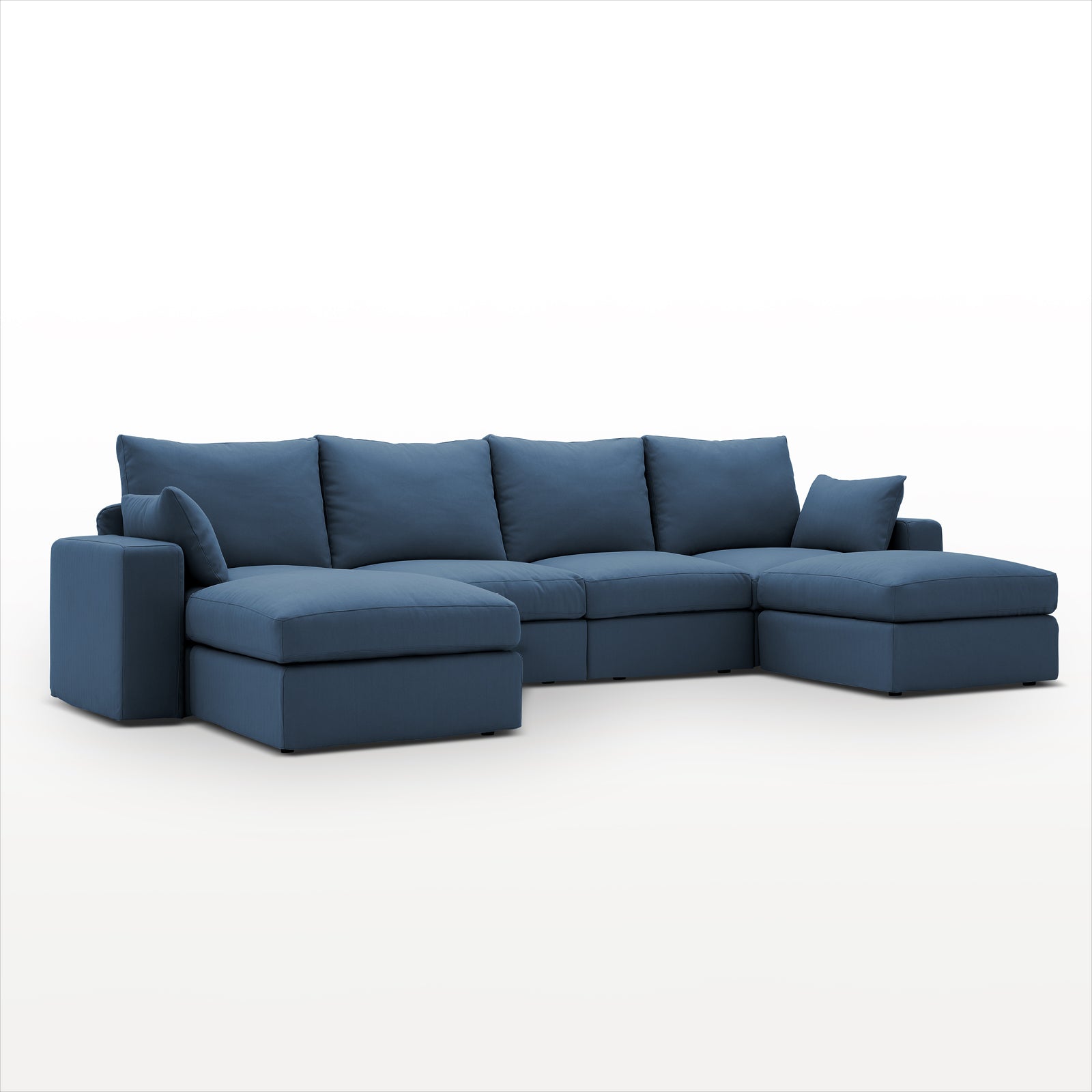 DiamonCloud A  4+2 Set 6 Seater Sofa with Ottomans