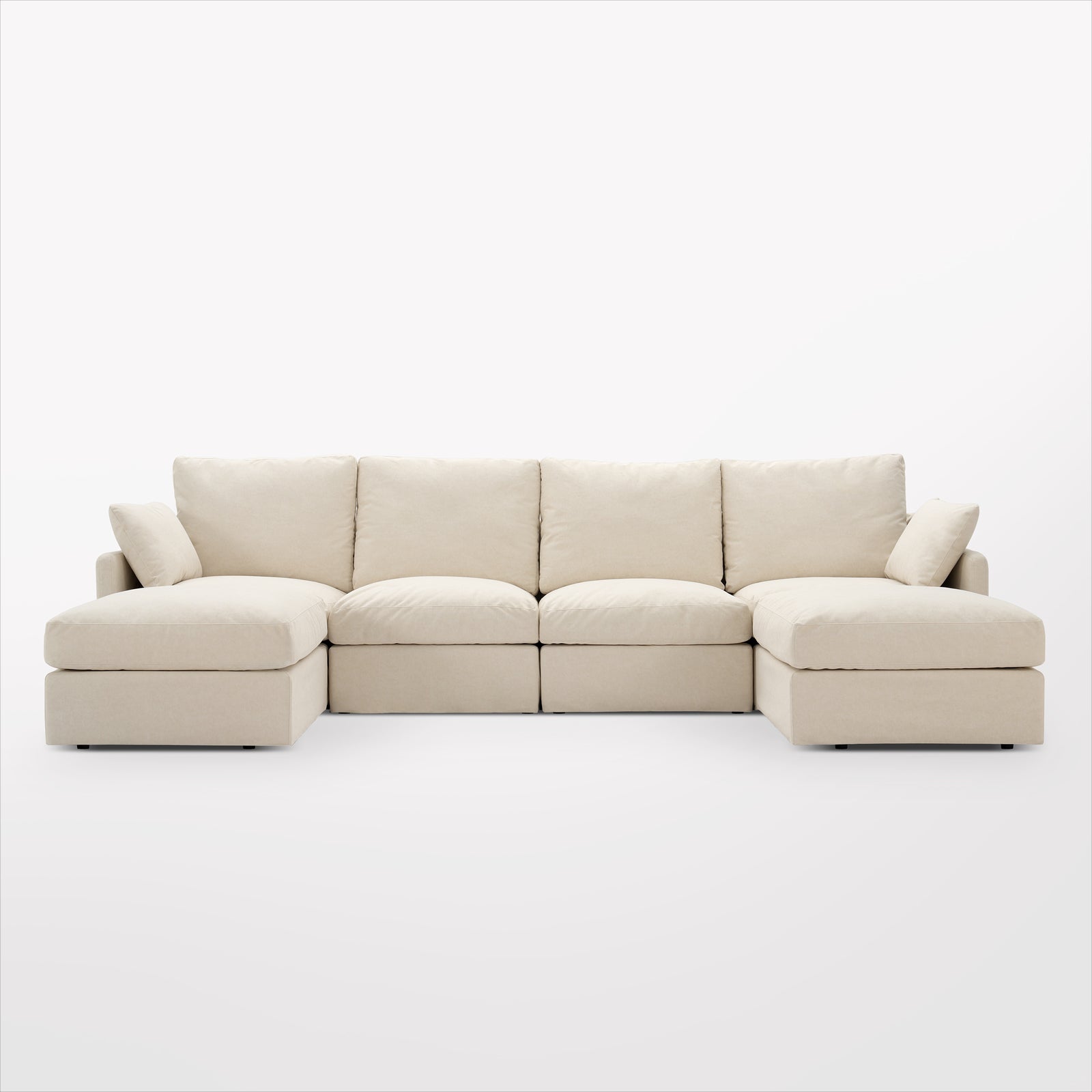 DiamonCloud B  4+2 Set 6 Seater Sofa with Ottomans