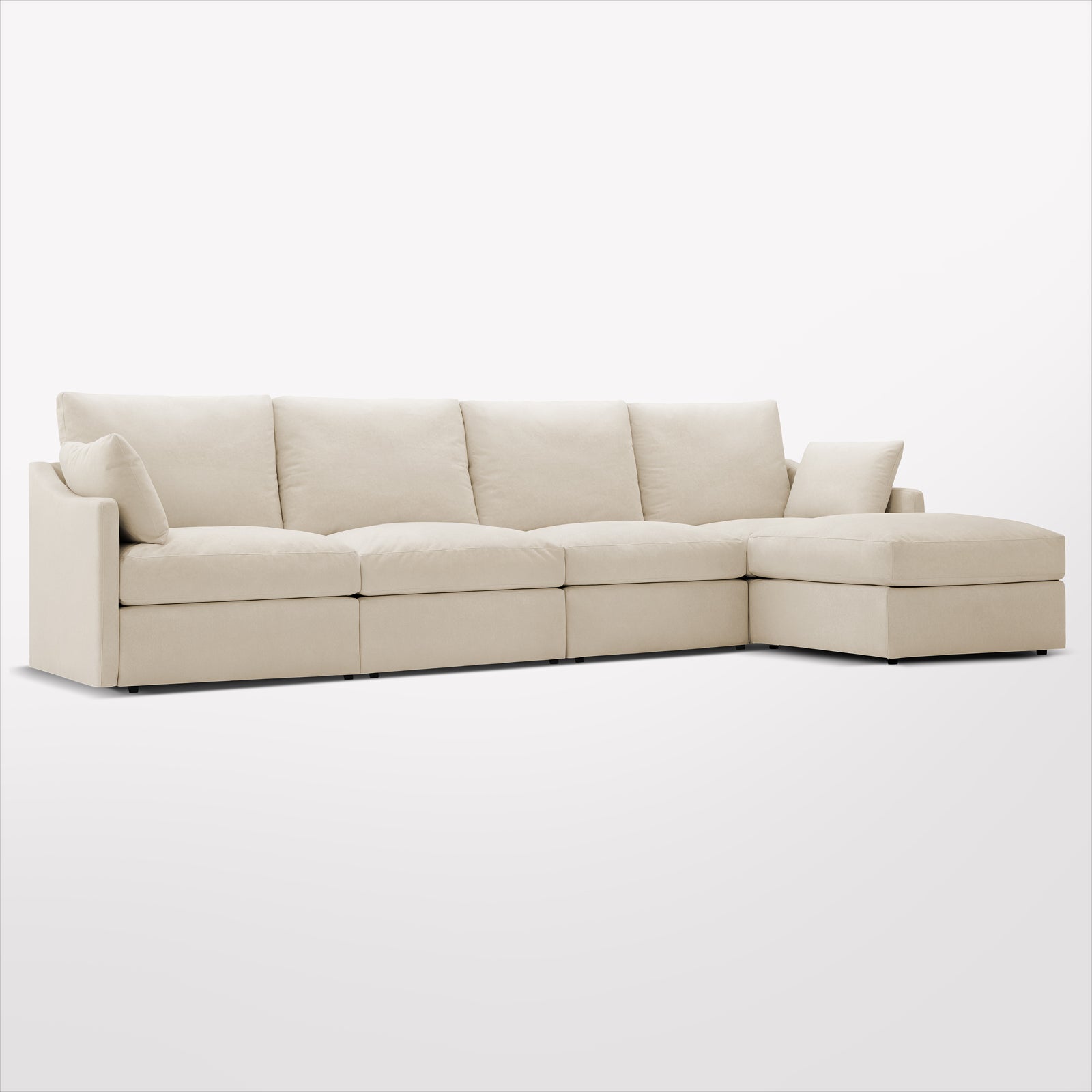 DiamonCloud B  4+1 Set 5 Seater Sofa with Ottoman