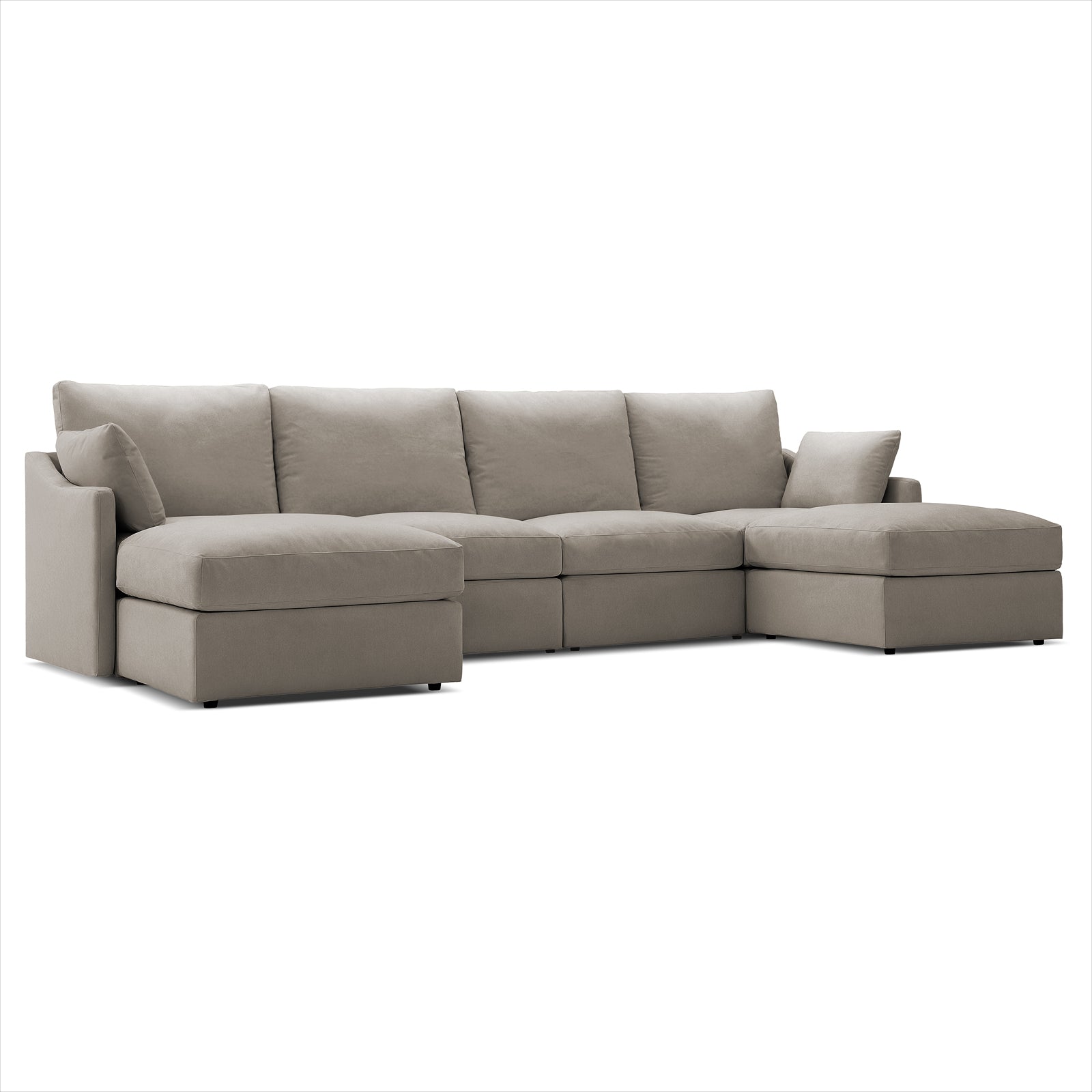 DiamonCloud B  4+2 Set 6 Seater Sofa with Ottomans