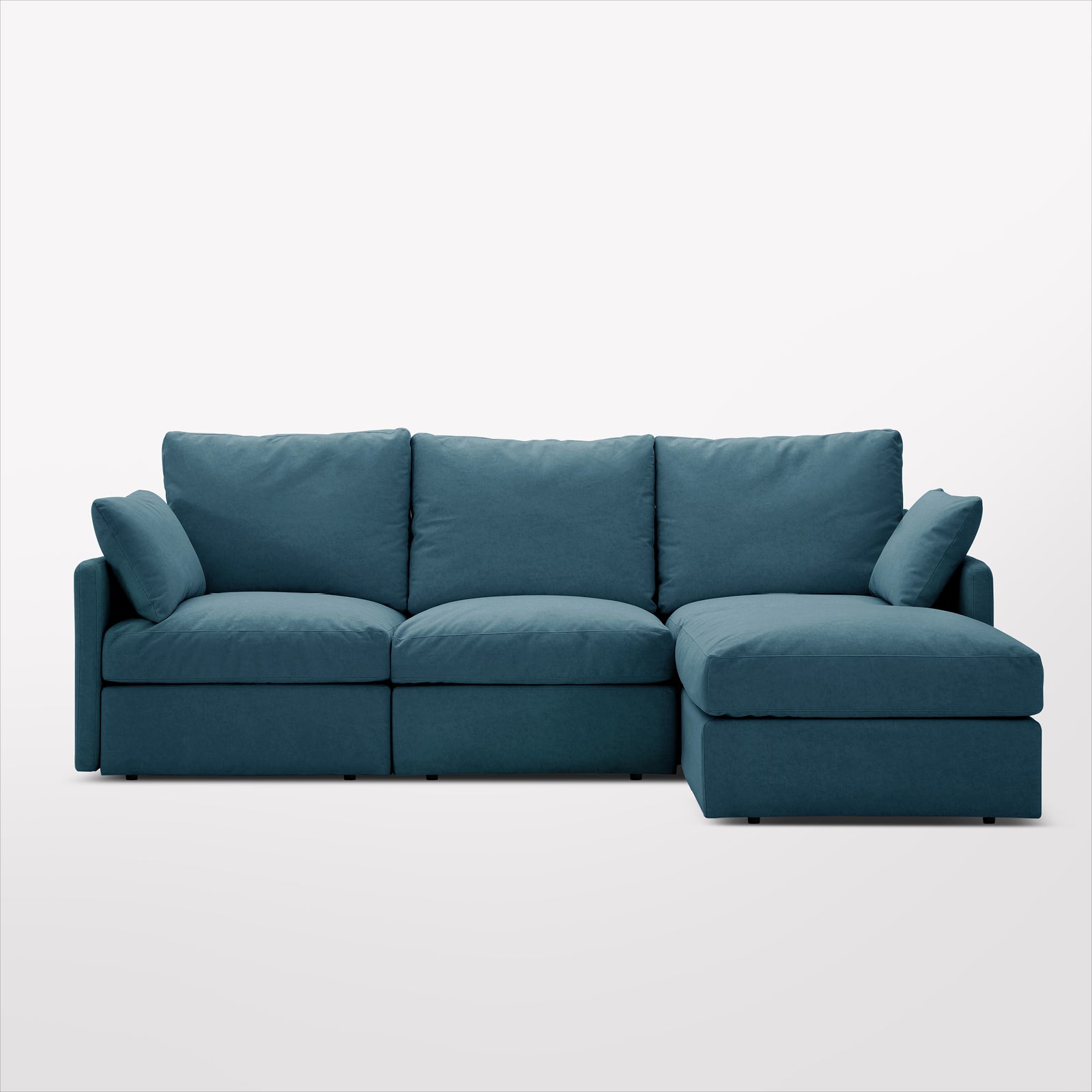 DiamonCloud B  3+1 Set 4 Seater Sofa with Ottoman