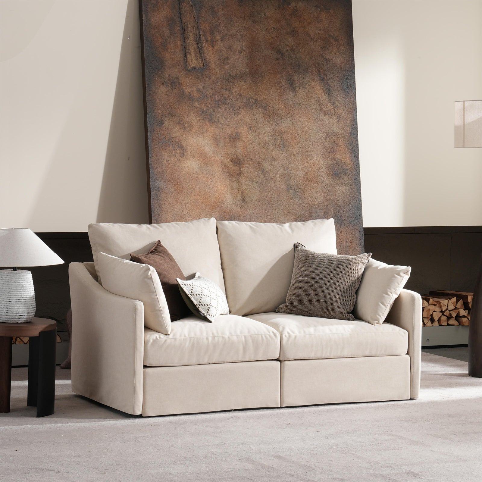 DiamonCloud B  Loveseat