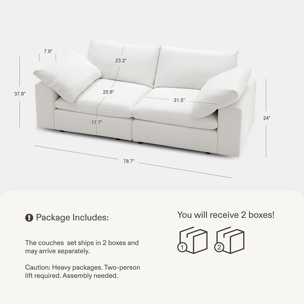 DiamonCloud D Loveseat